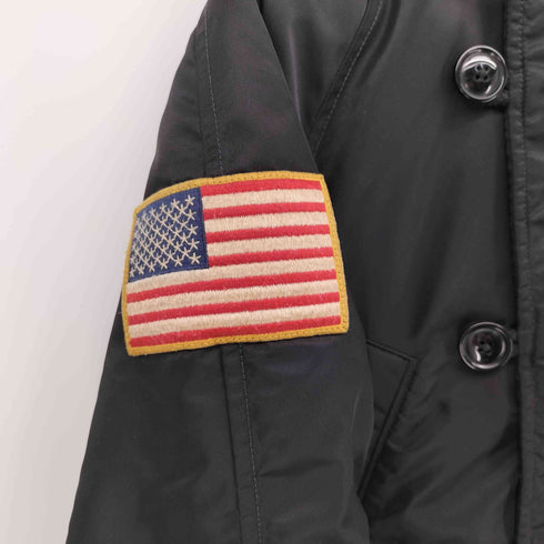 デニムアンドサプライ ラルフローレン DENIM & SUPPLY RALPH LAUREN 星条旗ワッペン N-3B ダウン ジャケット メンズ import:S