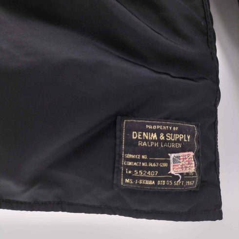 デニムアンドサプライ ラルフローレン DENIM & SUPPLY RALPH LAUREN 星条旗ワッペン N-3B ダウン ジャケット メンズ import:S