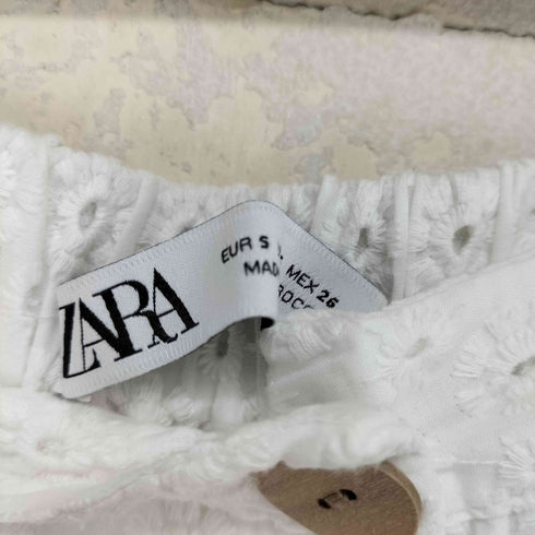 ザラ ZARA フロントボタンレーススカート レディース JPN:S
