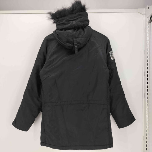 ブラックフレーム BLVCK FLAME ロゴ刺繍 N-3B フライト ジャケット メンズ 15 1/2