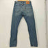 リーバイス Levis メキシコ製 505 牛革パッチ ジップフライ デニム パンツ メンズ W30 L32