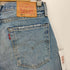 リーバイス Levis メキシコ製 505 牛革パッチ ジップフライ デニム パンツ メンズ W30 L32