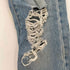 リーバイス Levis メキシコ製 505 牛革パッチ ジップフライ デニム パンツ メンズ W30 L32
