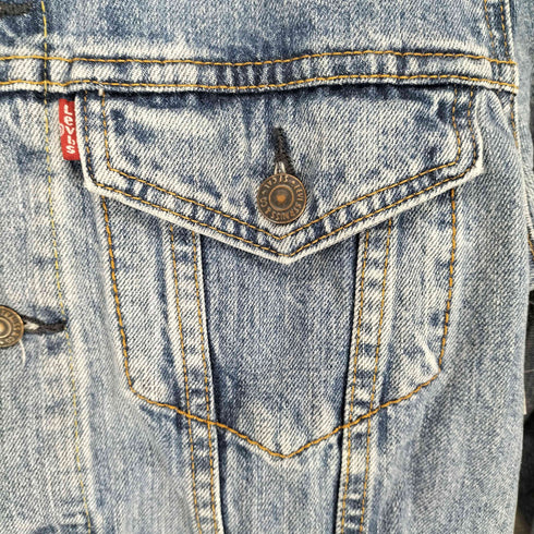 リーバイス Levis デニムトラッカージャケット メンズ import:S