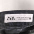 ザラ ZARA フロントフラップ ブラックデニムショートパンツ レディース JPN:XS