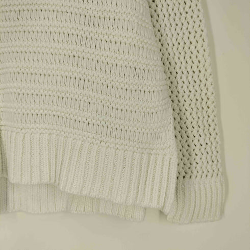 ラグアンドボーン rag&bone JEAN ミドルゲージ スリット 透かし編み メッシュニット レディース import:XS