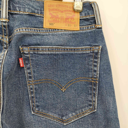 リーバイス Levis 505 レギュラーストレート ジーンズ ジップフライ デニム パンツ メンズ W31 L32