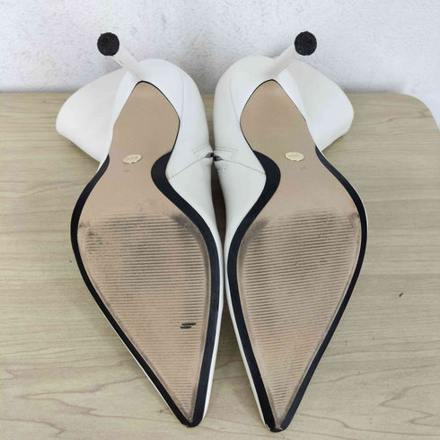 ザラ ZARA スポットトゥ ピンヒールブーツ レディース JPN:36