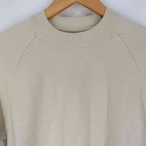 バトナー BATONER AGING WOOL RAGLAN SLEEVE CREW NECK ニット レディース 1