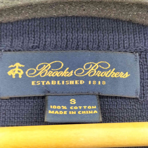ブルックスブラザーズ BROOKS BROTHERS ボーダーデザインニット メンズ import:S