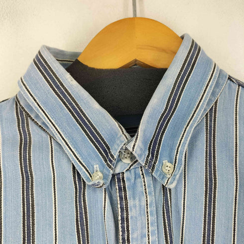 アリゾナ arizona L/S ストライプシャツ メンズ import:XL