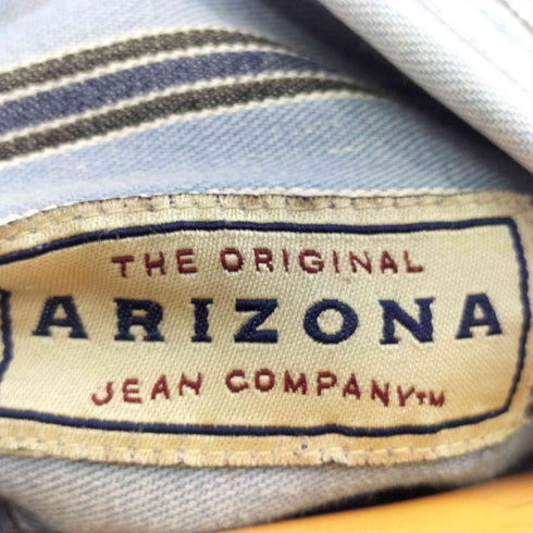 アリゾナ arizona L/S ストライプシャツ メンズ import:XL