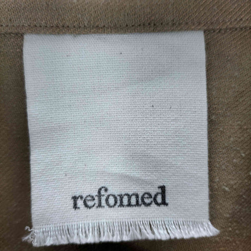refomed OVERSIZED KNIT COMBINATION SHIRT メンズ 3