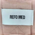 REFO MED シルク リネン オープンカラー シャツ メンズ