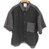 refomed OVERSIZED KNIT COMBINATION SHIRT メンズ 3