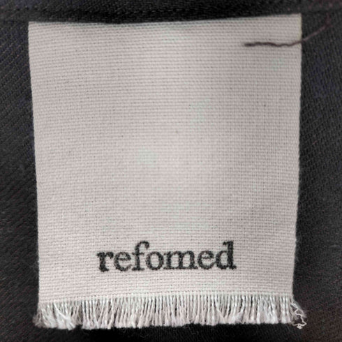 refomed OVERSIZED KNIT COMBINATION SHIRT メンズ 3