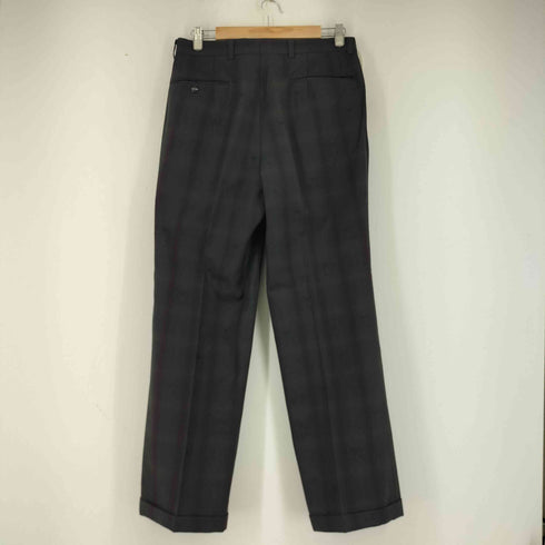 TOP SCOT 2タックオンブレウールパンツ メンズ 76