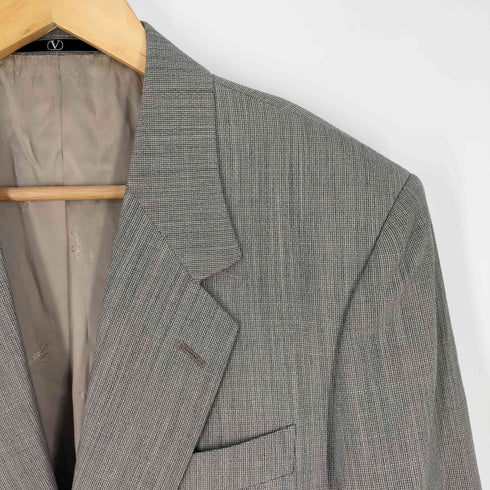 ヴァレンティノガラヴァーニ VALENTINO GARAVANI 2B PURE VIRGIN WOOL テーラードジャケット メンズ EUR:48