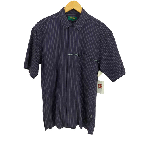 ケンゾー KENZO 開襟 ストライプ S/S シャツ メンズ JPN:3