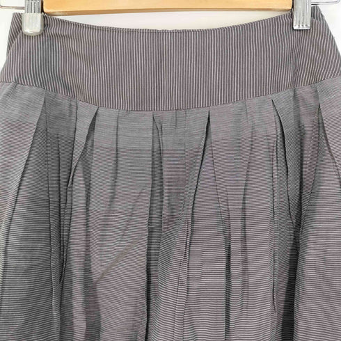 サリースコット Sally Scott リス  アニマル刺繍 スイッチングパターン フレアスカート レディース  61-89