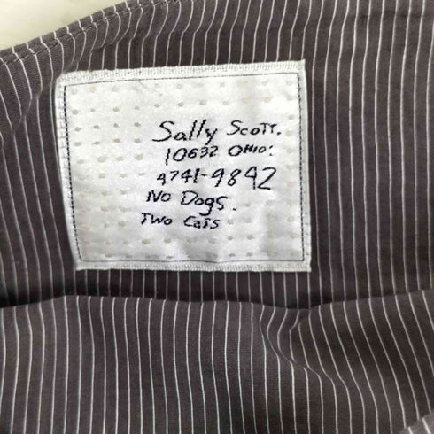 サリースコット Sally Scott リス  アニマル刺繍 スイッチングパターン フレアスカート レディース  61-89