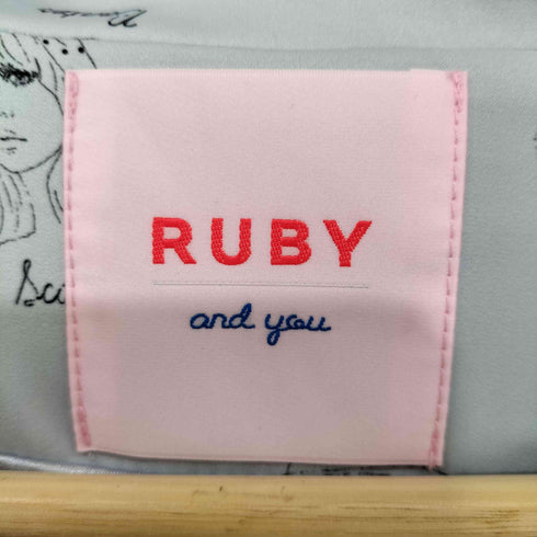 RUBY AND YOU HAT柄ワンピース レディース FREE