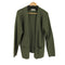 ジャーナルスタンダード JOURNAL STANDARD lahn combi ウールナイロン ボタンレスカーディガン メンズ JPN:L