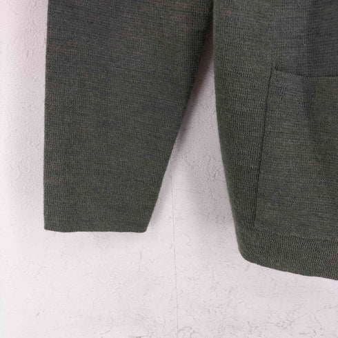 ジャーナルスタンダード JOURNAL STANDARD lahn combi ウールナイロン ボタンレスカーディガン メンズ JPN:L