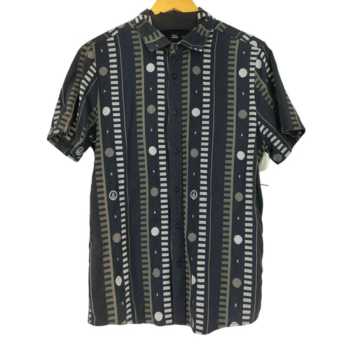 ヴォルコム VOLCOM S/S 総柄 シャツ メンズ JPN:M