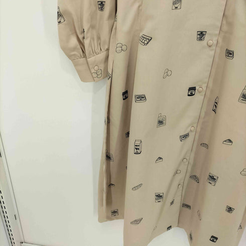 RUBY AND YOU スーパーマーケット柄シャツワンピース レディース FREE