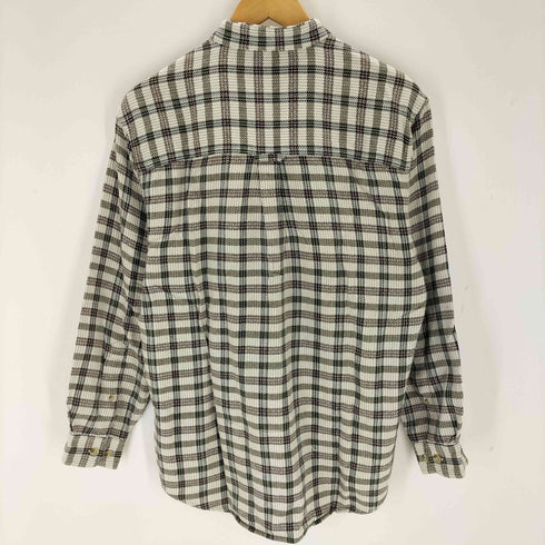 コロンビア Columbia ヘリンボーン バンドカラーシャツ メンズ JPN:S