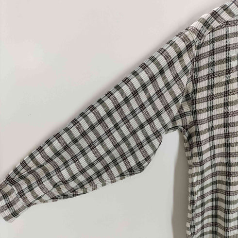 コロンビア Columbia ヘリンボーン バンドカラーシャツ メンズ JPN:S