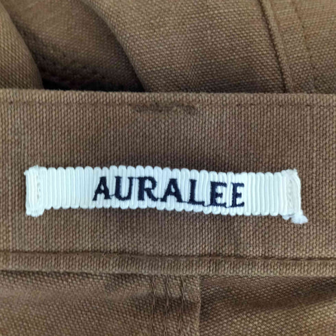オーラリー AURALEE WASHED HEAVY CANVAS PANTS メンズ 4