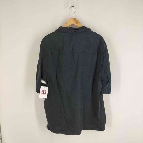 ザラ ZARA オープンカラー リネンブレンド 半袖シャツ メンズ JPN:XL 44
