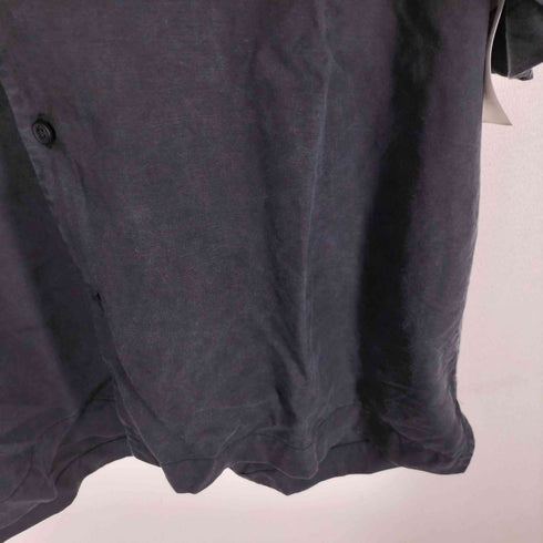 ザラ ZARA オープンカラー リネンブレンド 半袖シャツ メンズ JPN:XL 44