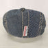 トゥルーレリジョン TRUE RELIGION パッチワークデニムハンチング ヒッコリー 裏地ペイズリー 加工 リペア フェード メンズ