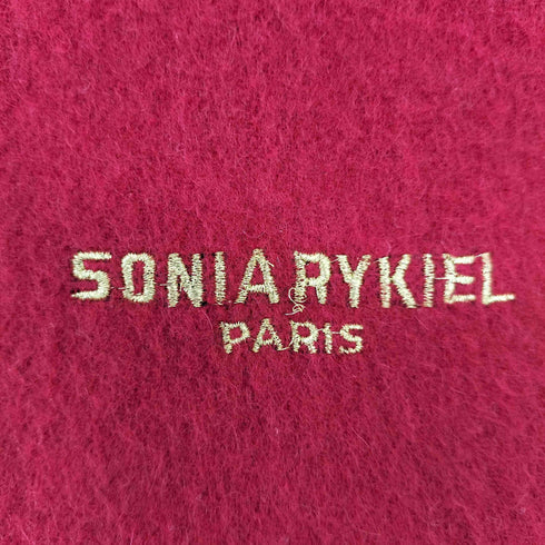 ソニアリキエル SONIA RYKIEL スコットランド製 カシミヤ混大判ストール レディース