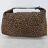 ボッテガヴェネタ BOTTEGA VENETA イタリア製 メタルロゴ レオパード柄ミニポーチ ミニハンドバッグ OLD オールド レディース