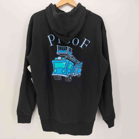proof プリント プルオーバー パーカー フーディ メンズ JPN:XL