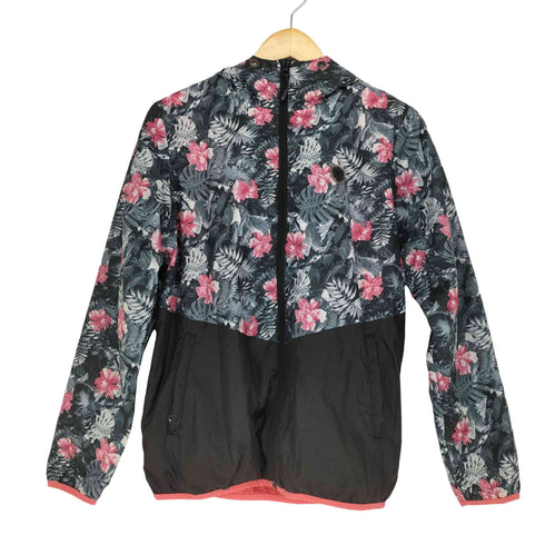 ロキシー ROXY フラワー柄ナイロンジャケット レディース JPN:L