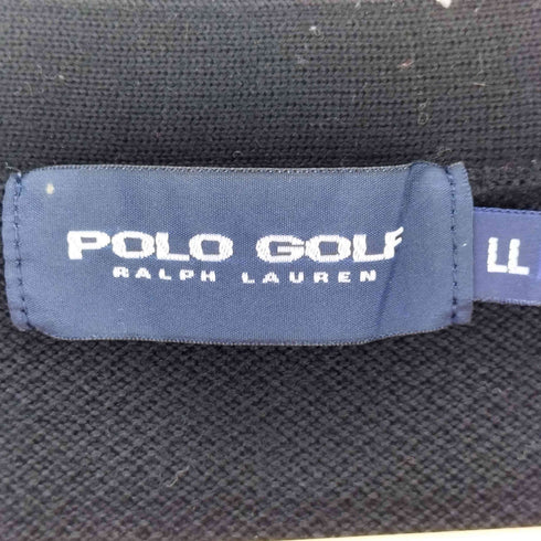 ポロゴルフラルフローレン POLO GOLF RALPH LAUREN ワンポイント刺繍ニットベスト メンズ LL