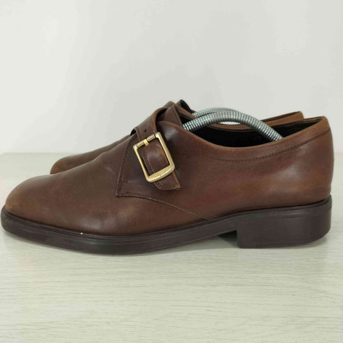 サルヴァトーレフェラガモ Salvatore Ferragamo イタリア製 シングルモンクストラップ ダービーシューズ メンズ US:10