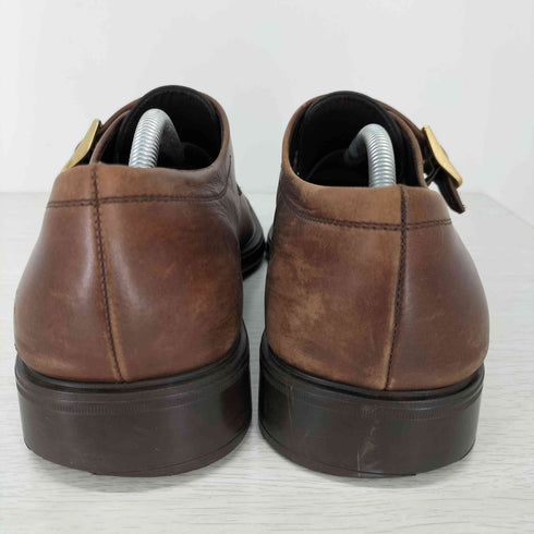 サルヴァトーレフェラガモ Salvatore Ferragamo イタリア製 シングルモンクストラップ ダービーシューズ メンズ US:10