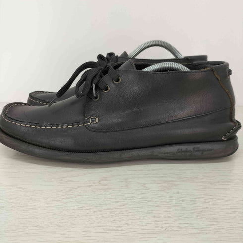 サルヴァトーレフェラガモ Salvatore Ferragamo イタリア製 ラッセルモカシン チャッカブーツ レザー メンズ US:10