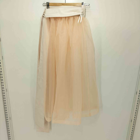 MADDER MADDER シアーラップスカート レディース