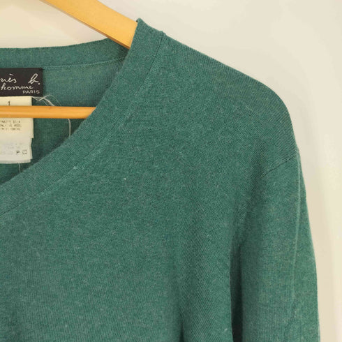 アニエスベーオム Agnes b.homme シルクブレンド ウールカシミヤ Vネックニット メンズ JPN:1