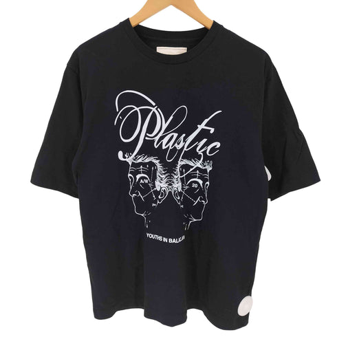 YOUTHS IN BALACLAVA PLASTIC PRINT T-SHIRT メンズ JPN:S