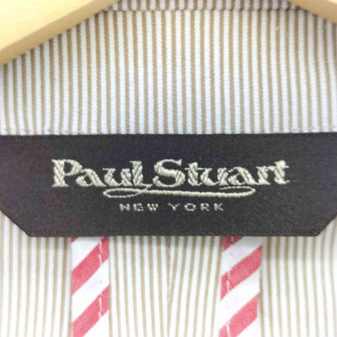 ポールスチュアート Paul Stuart ストライプ ポリ混 テーラード ジャケット メンズ JPN:M