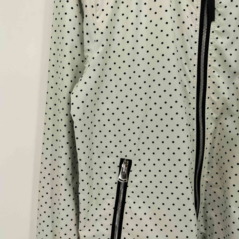 ドルチェアンドガッバーナ DOLCE&GABBANA リバーシブル ドット パターン フルジップ ナイロン ブルゾン メンズ JPN:48
