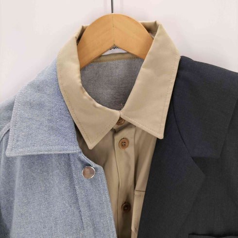 ゴーシャラブチンスキー Gosha Rubchinskiy 3WAY ドッキングジャケット 再構築 メンズ JPN:M
